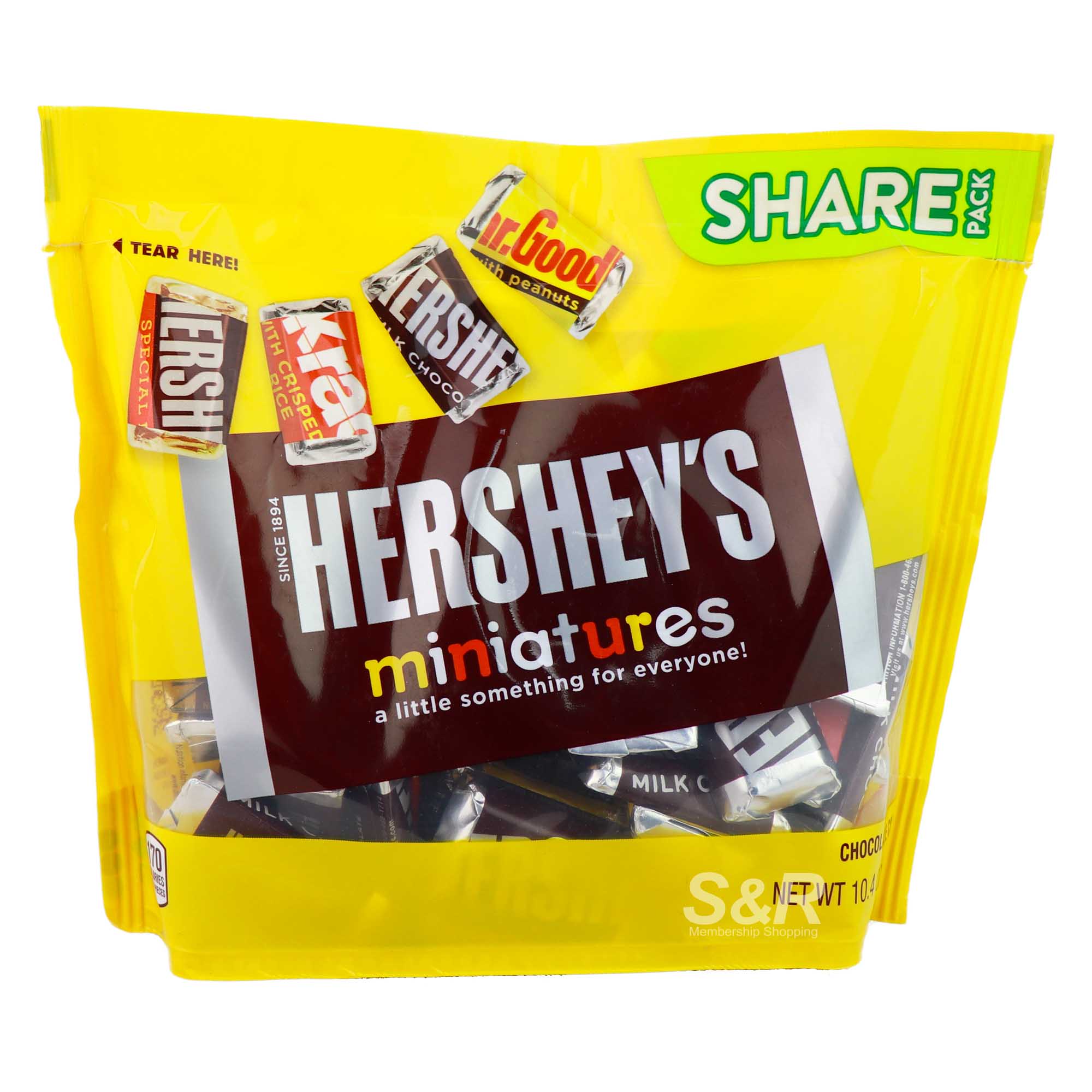 Hershey's Miniatures Chocolates 1 bag Hershey's Miniatures Chocolates 1 bag